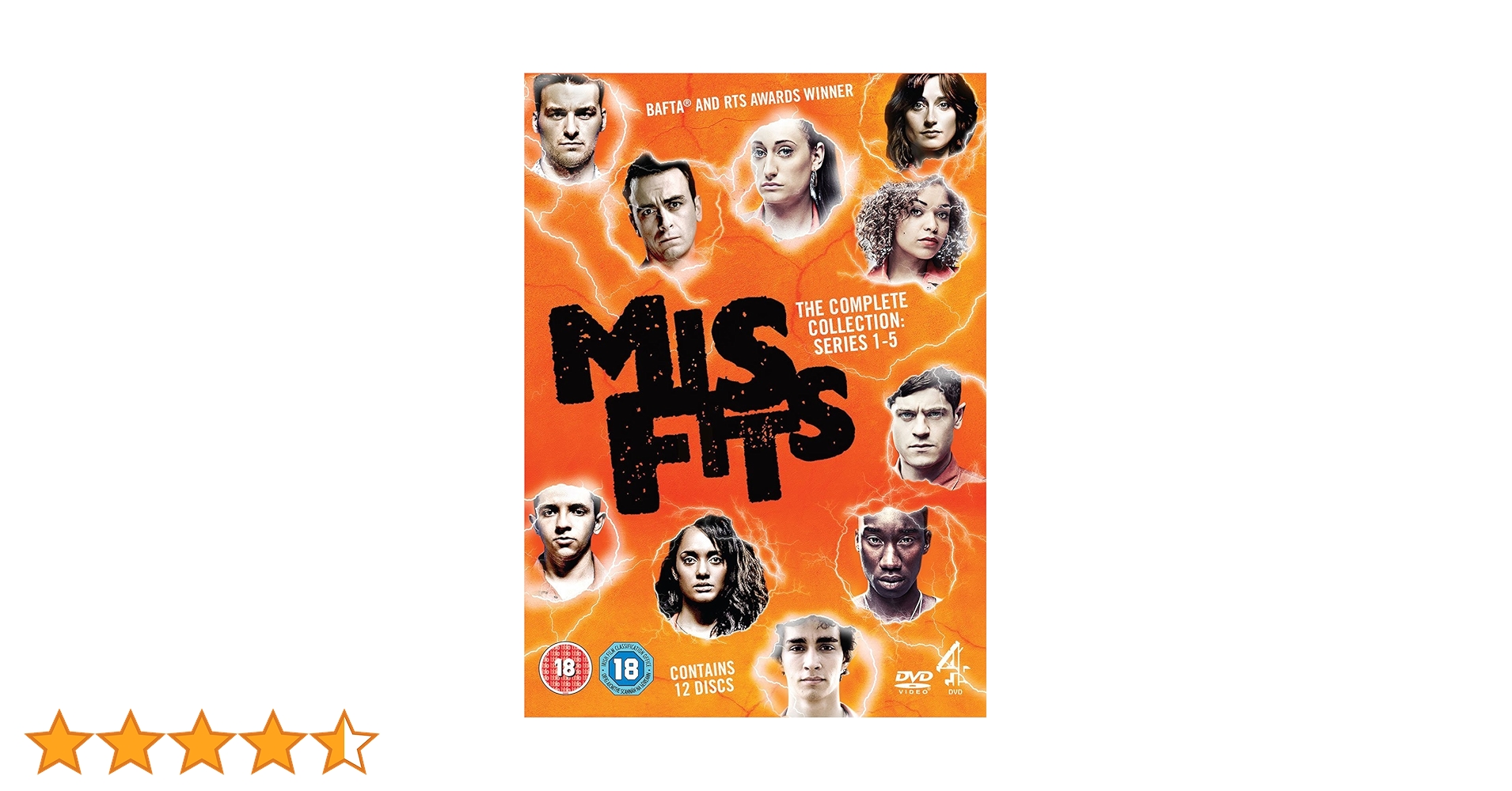 その他 Misfits - Series 1 [DVD] [Import] rdzdsi3 Amazon.com: MISFITS: SEASON 1 (DVD) : Various, Various